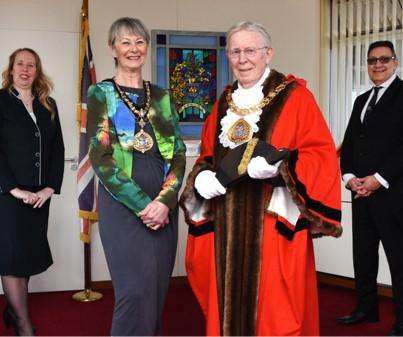 Mayoral Handover Cllr Henry Trueman