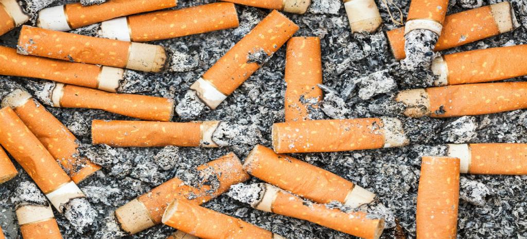 Cigarette litter Cigarette litter