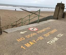 DOG EXCLUSION ZONES BACK IN FORCE ON CITY BEACHES DOG EXCLUSION ZONES BACK IN FORCE ON CITY BEACHES