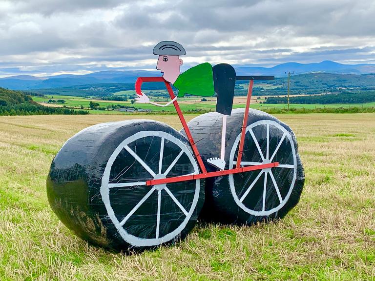 Tour of Britain land art competition Tour of Britain land art competition