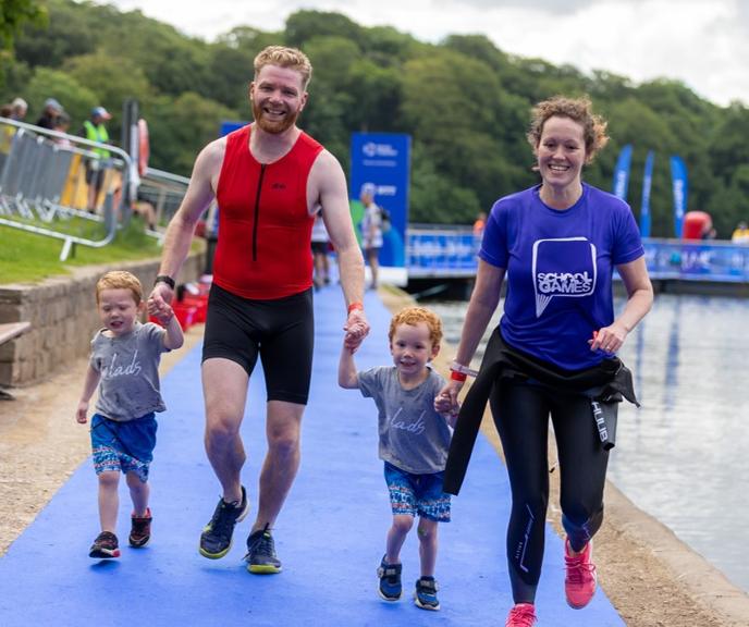SwimBikeRun family SwimBikeRun family