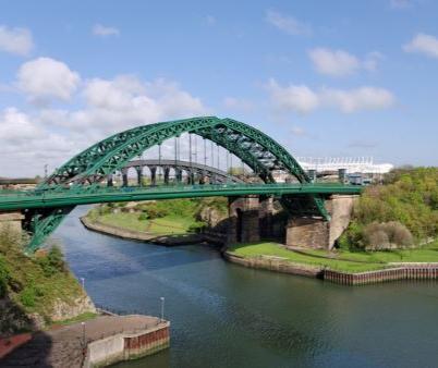 View of Wearmouth Bridge