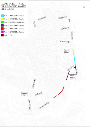 Dame Dorothy Street resurfacing