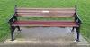 Memorial bench figure 1