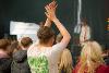 Festival - man with arms in the air at summer streets festival - pic courtsey of Rob Lawson Cultural Spring