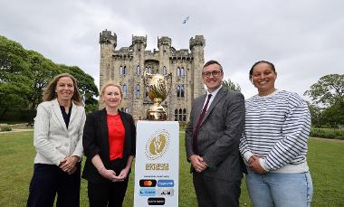 Women's Rugby World Cup trophy tour -Hylton Castle