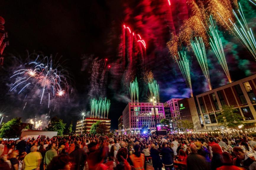 Rugby fireworks